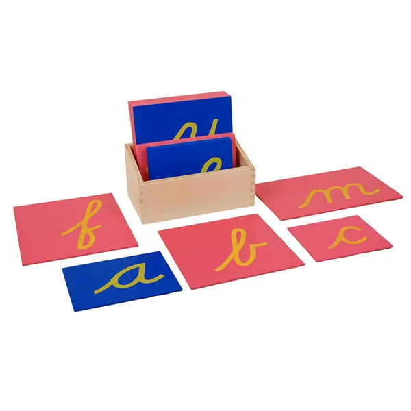 Khay giấy nhám Montessori bằng gỗ - Đồ chơi giáo dục cho trường mầm non 6