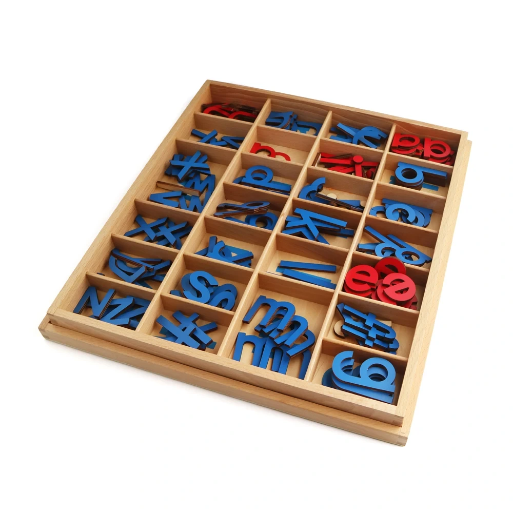 Montessori Language Wooden Educational Alphabet Toys 1