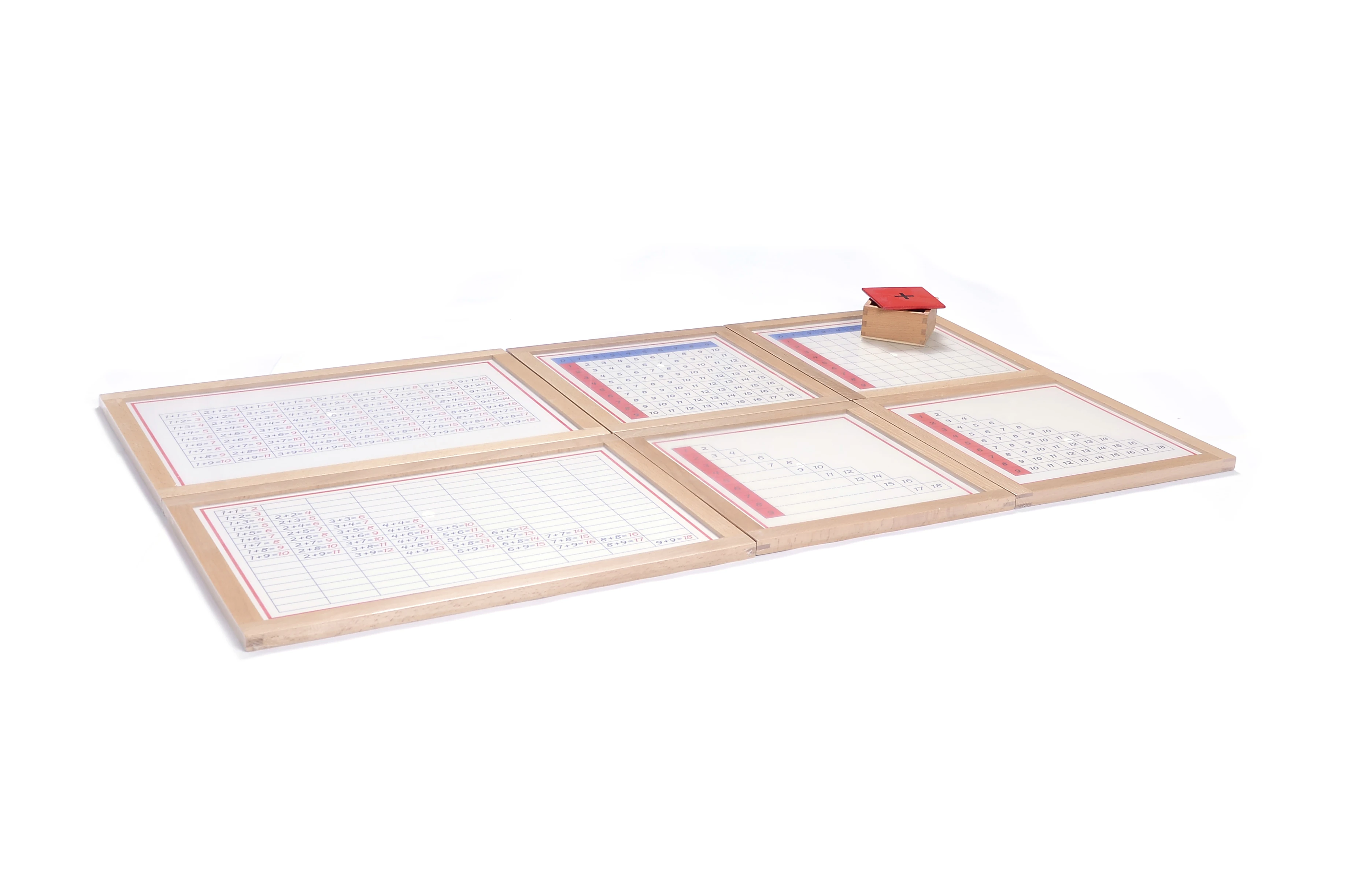 Sơ đồ làm việc bổ sung của Leader Joy Montessori với khung gỗ sồi 2