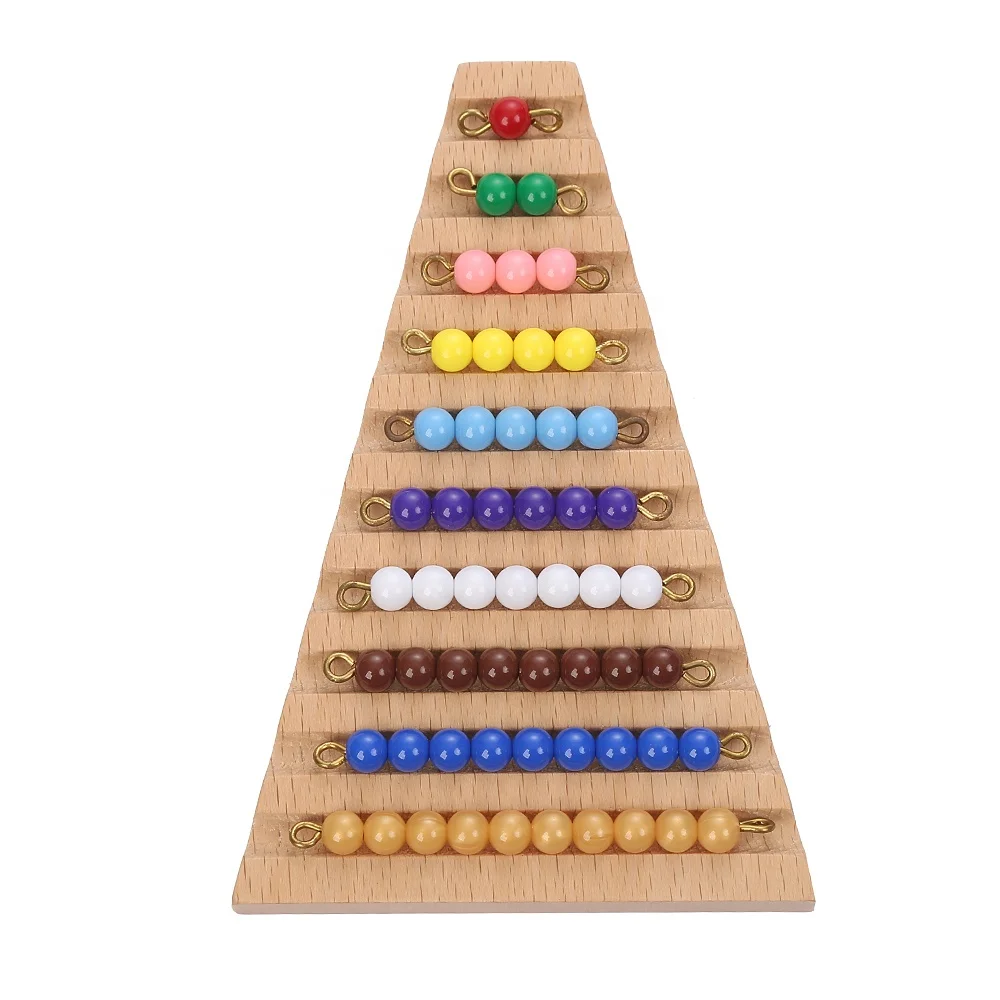 Montessori Hạt Cầu Thang Đồ Chơi Giáo Dục Toán Học 3