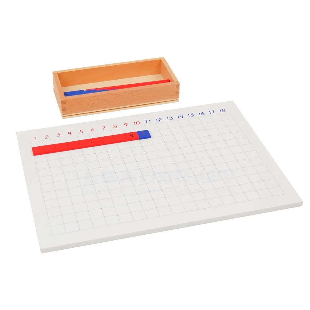 Wooden Math Toys for Kids - Montessori Educational Material 1