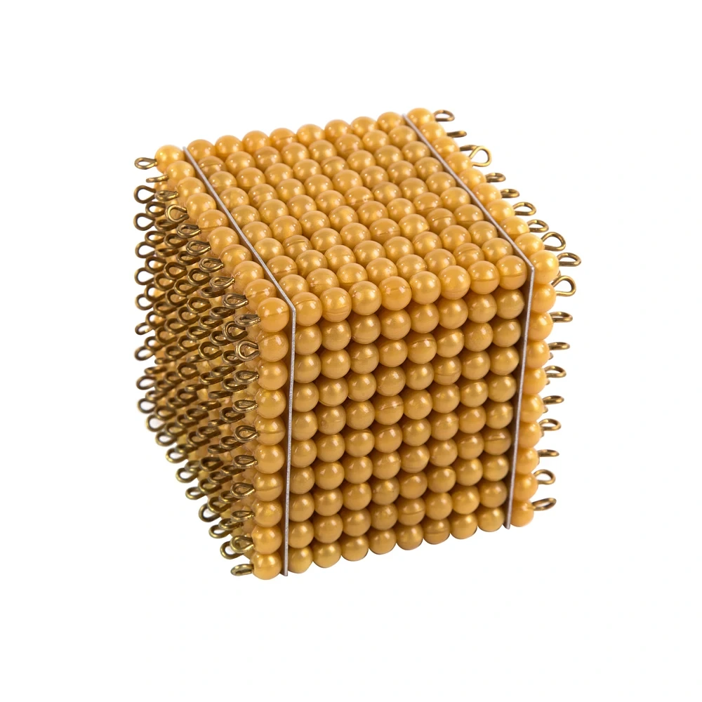 Montessori Golden Beads Cubing Maths Game Educational Toys Wholesale China 1