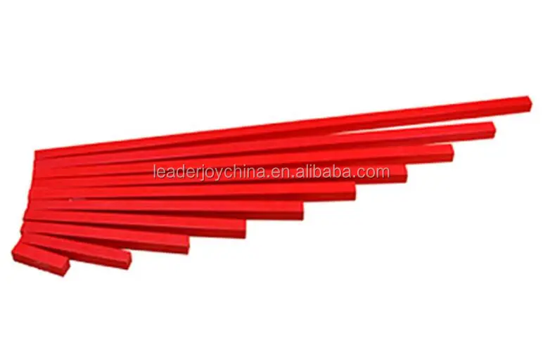 Đồ chơi học tập giác quan que dài Montessori màu đỏ cho trẻ em 3