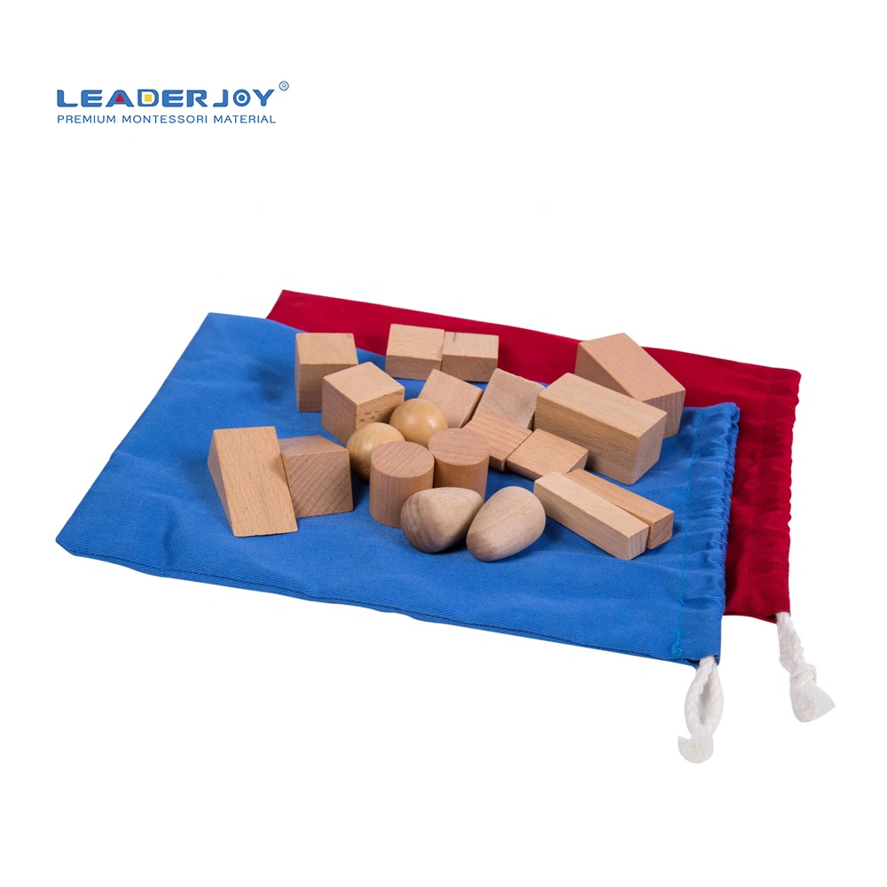 Túi bí ẩn giác quan Montessori hình học Beechwood dành cho trẻ em 2
