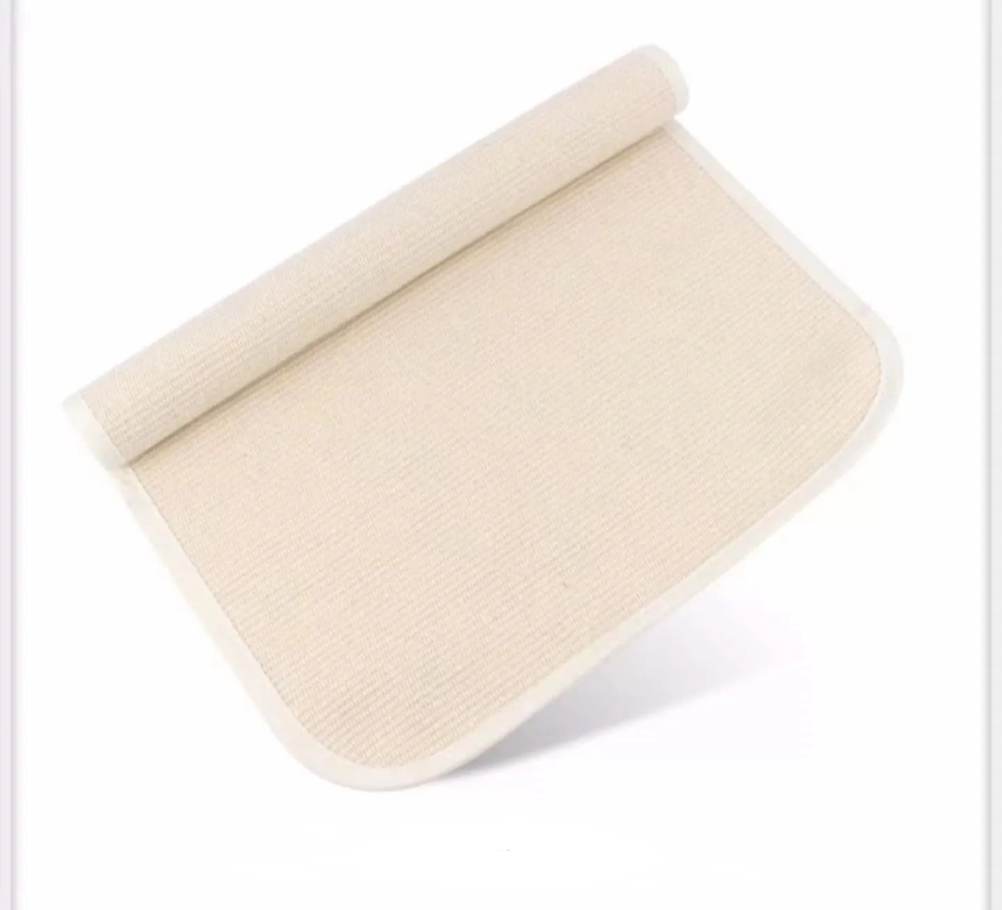 Montessori Working Floor Carpet Rug - Creamy White Educational Toy 1