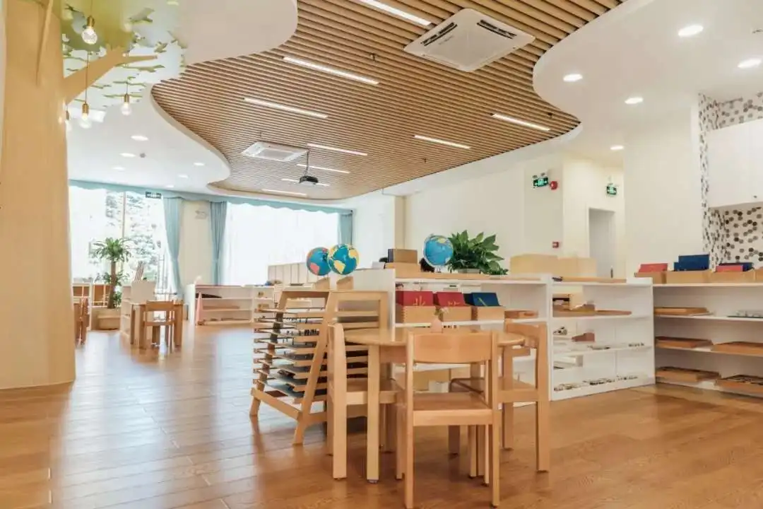 Tabletas de colores de madera de primera calidad para el aprendizaje educativo - Mapa de rompecabezas Montessori 6