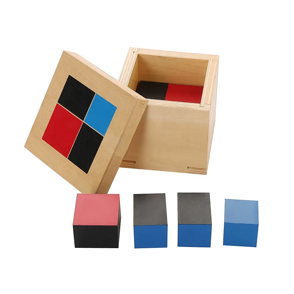 Leader Joy Cubo binomial Montessori de madera para aprendizaje educativo temprano 7