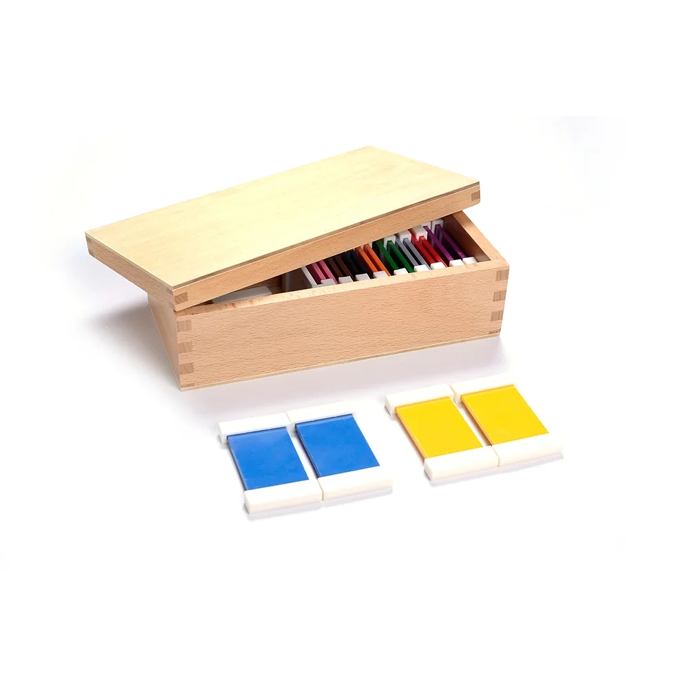 Leader Joy Color Tablets (2nd Box) - Premium Montessori Sensorial Material 1