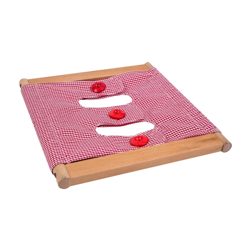 Montessori Toddler Educational Toy - Infant Dressing Frame 1