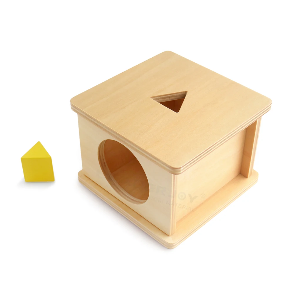 Hộp Leaderjoy Imbucare Đồ chơi giáo dục Montessori bằng gỗ dành cho việc học sớm 2