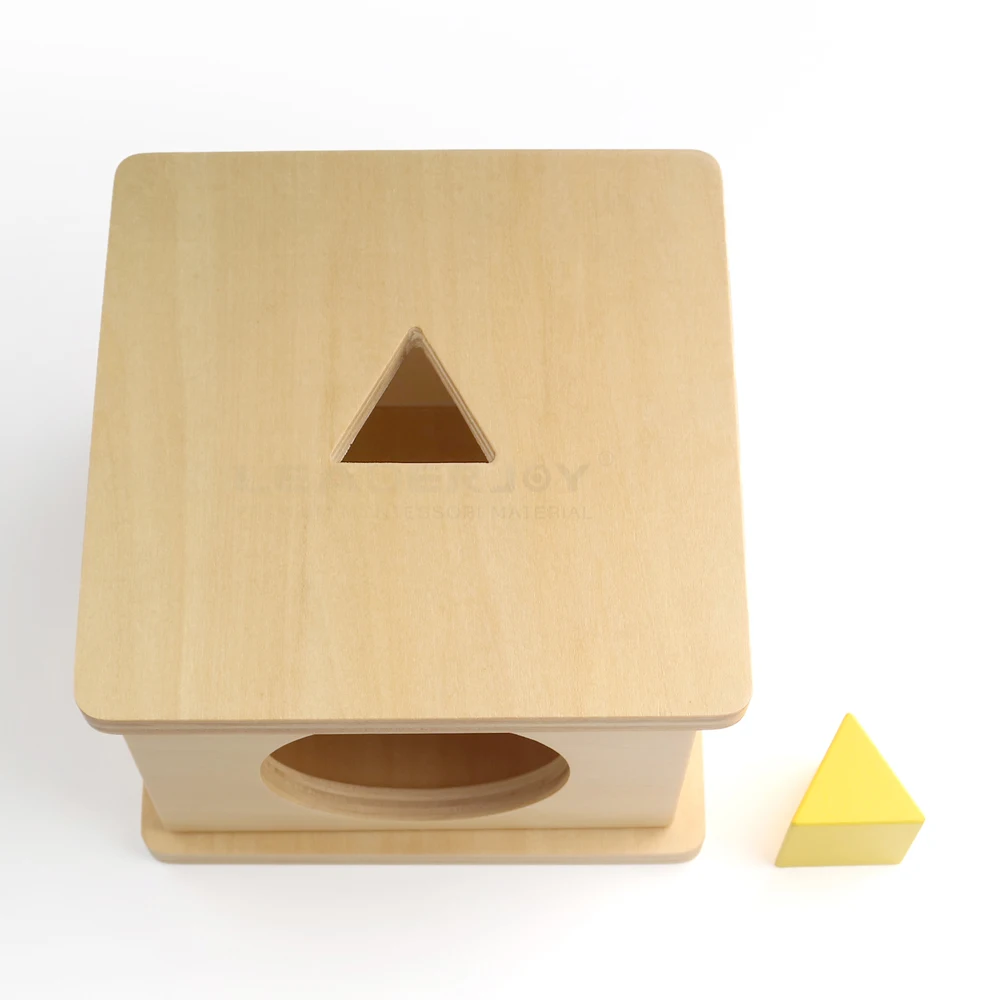 Hộp Leaderjoy Imbucare Đồ chơi giáo dục Montessori bằng gỗ dành cho việc học sớm 4