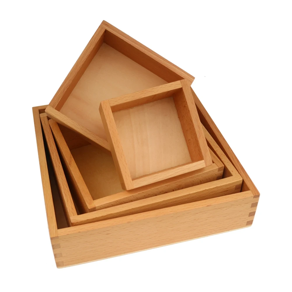 Montessori Wooden Educational Beechwood Toys for Early Learning 1
