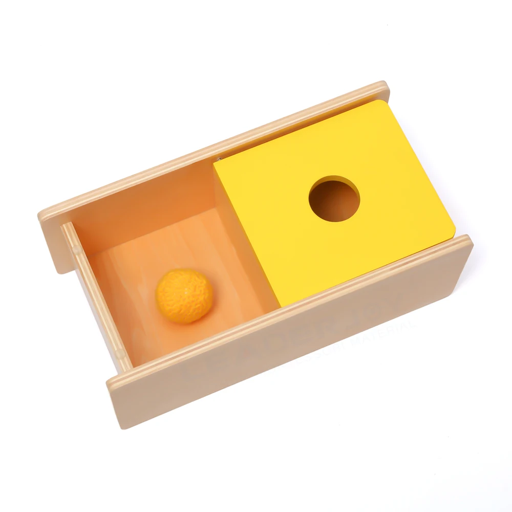 Bán buôn đồ chơi giáo dục bằng gỗ Montessori - Hộp Imbucare Tài liệu giáo dục 3