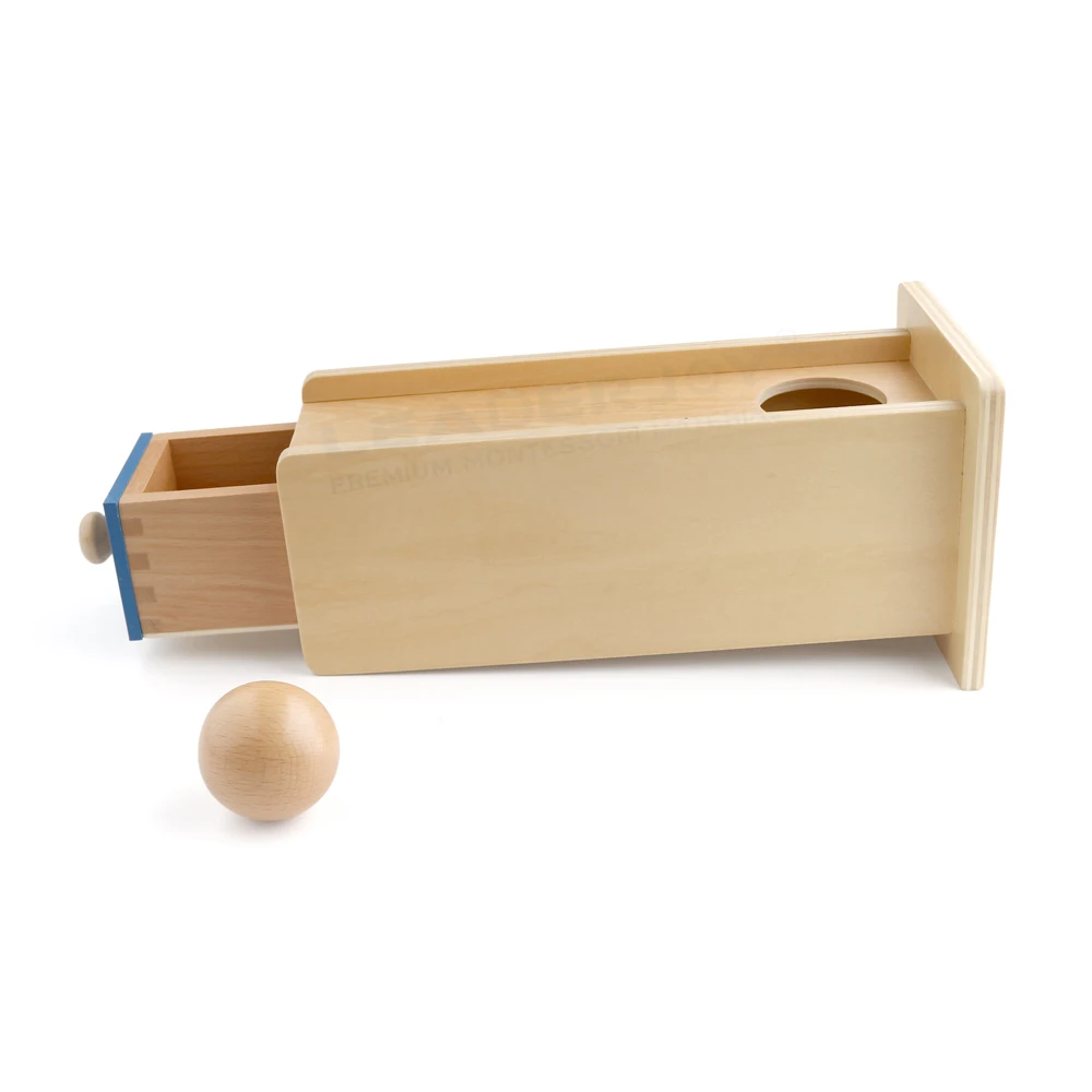 Hộp đựng đồ vật bằng gỗ dùng cho giáo dục Montessori 3