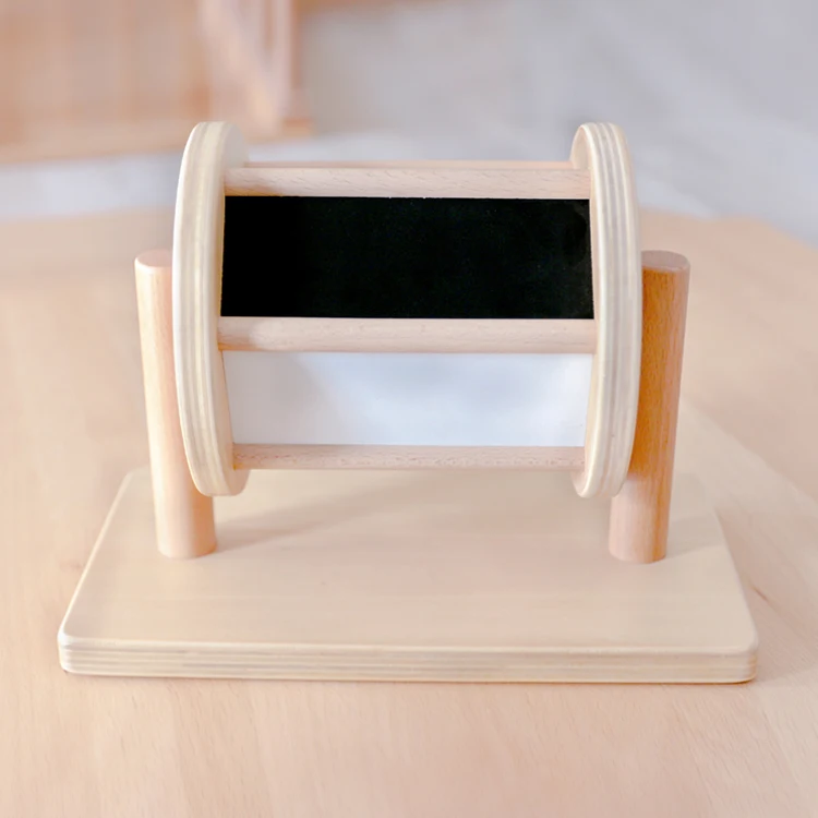 Montessori Baby Educational Spinning Drum Toy 6