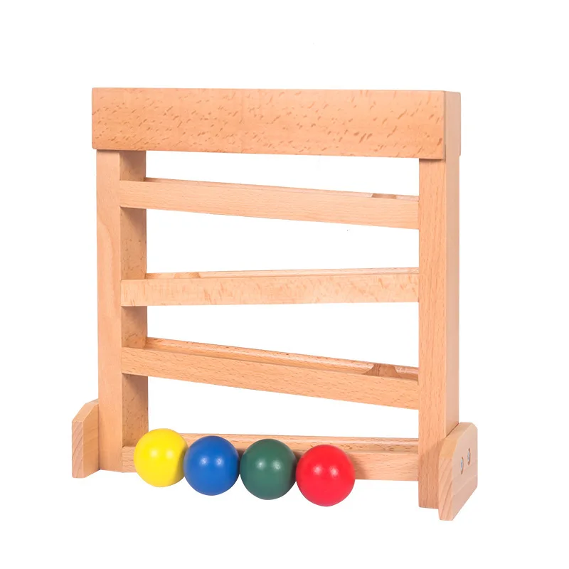 Wooden Baby Toys Montessori Visual Tracker for Kindergarten 5