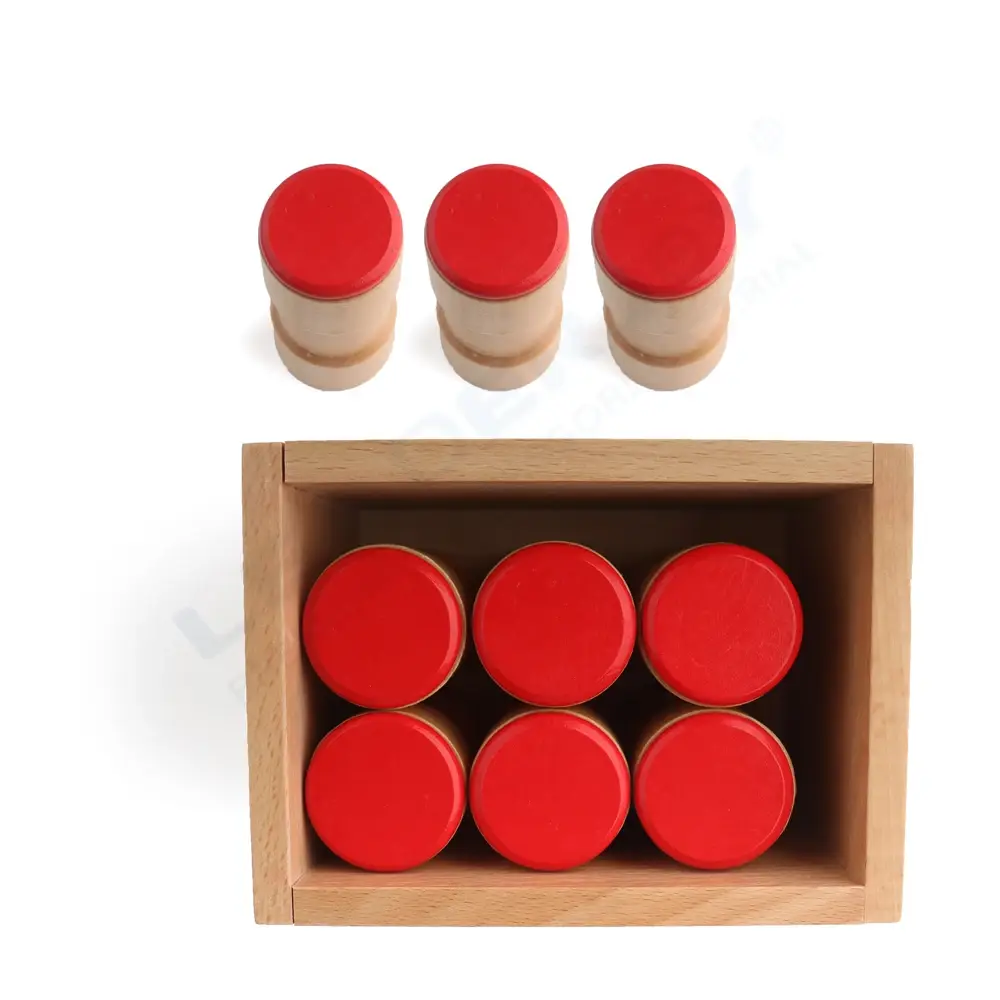 LEADERJOY Montessori Infant Coin Box Wooden Montessori Infant Coin Boxwholesale 6
