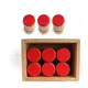 LEADERJOY Montessori Infant Coin Box Wooden Montessori Infant Coin Boxwholesale 6