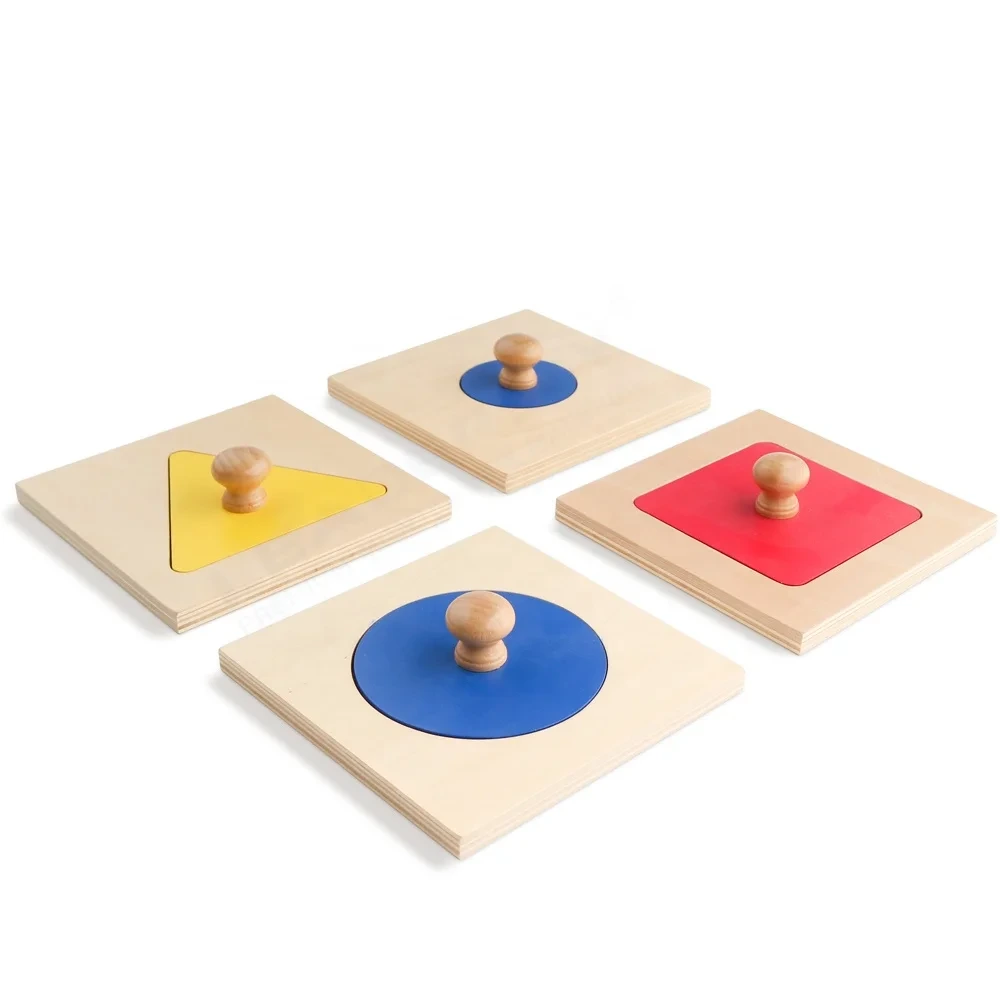 Montessori Wooden Puzzle Set for Early Education 1