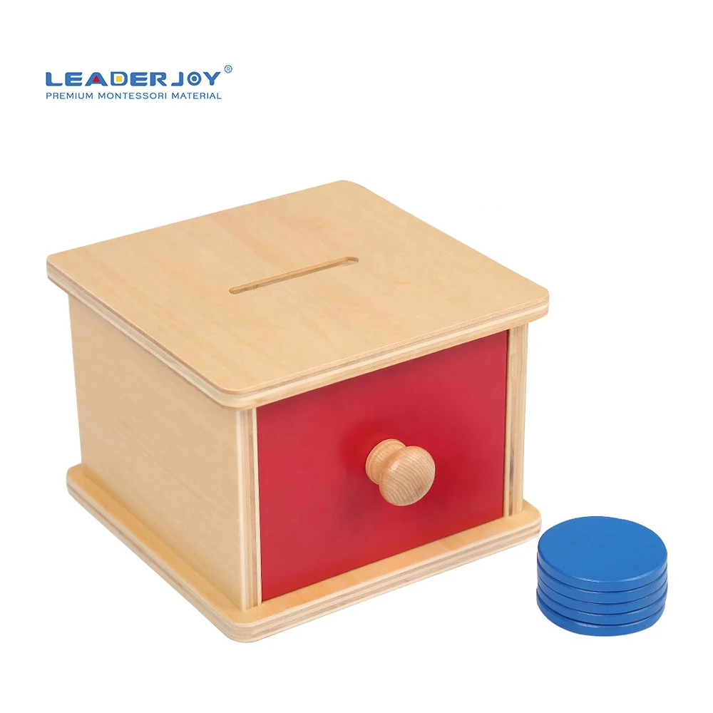 Коробочка Montessori Imbucare с маленькой округлостью - Учебные материалы для детей 3