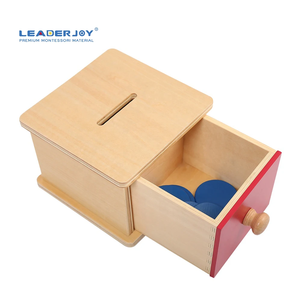 Коробочка Montessori Imbucare с маленькой округлостью - Учебные материалы для детей 4