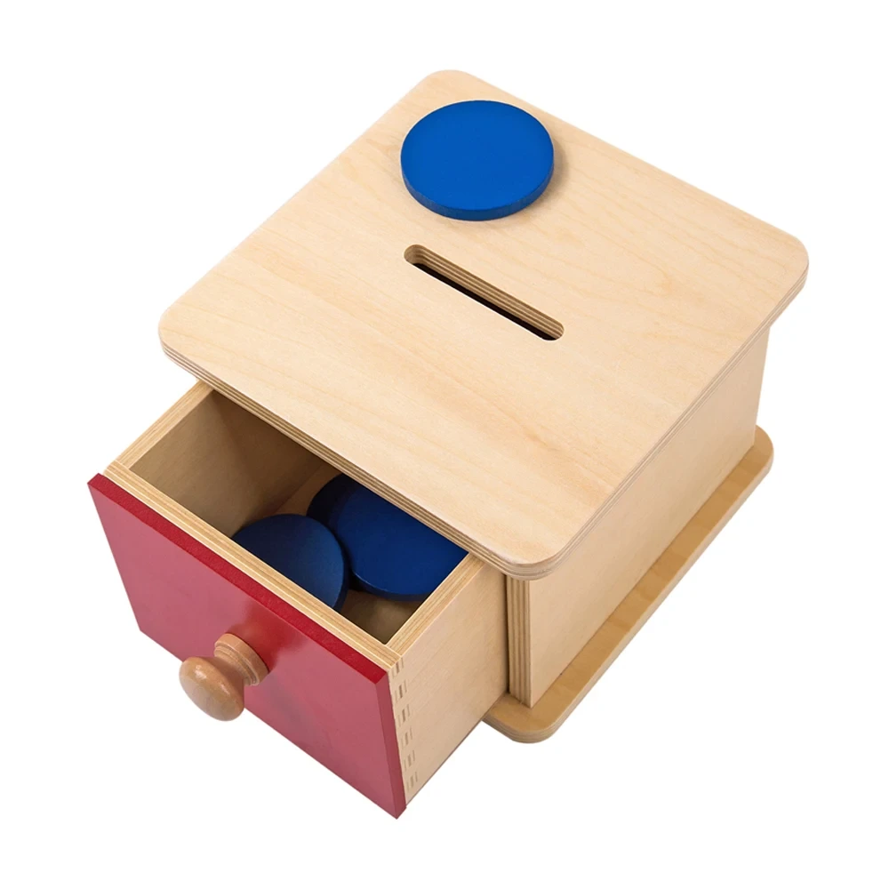 Montessori Imbucare Box with Small Circularity - Educational Teaching Materials for Kids 1