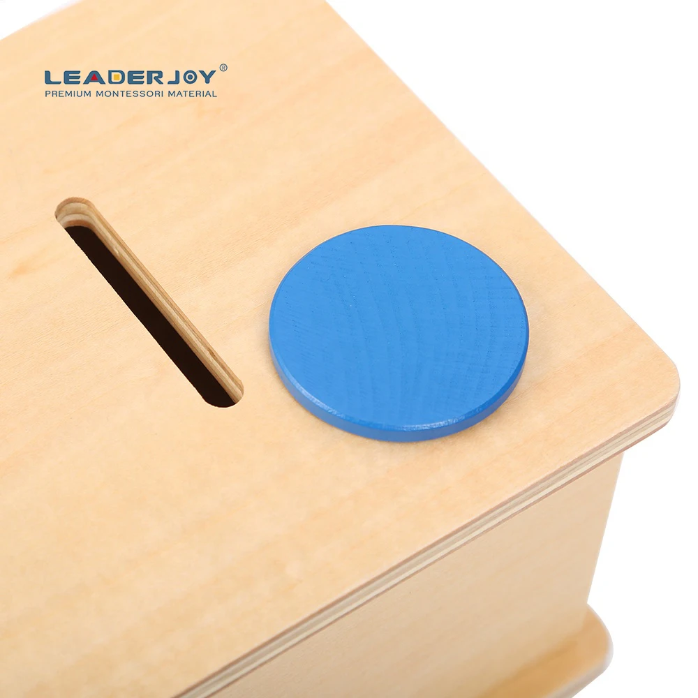 Коробочка Montessori Imbucare с маленькой округлостью - Учебные материалы для детей 5
