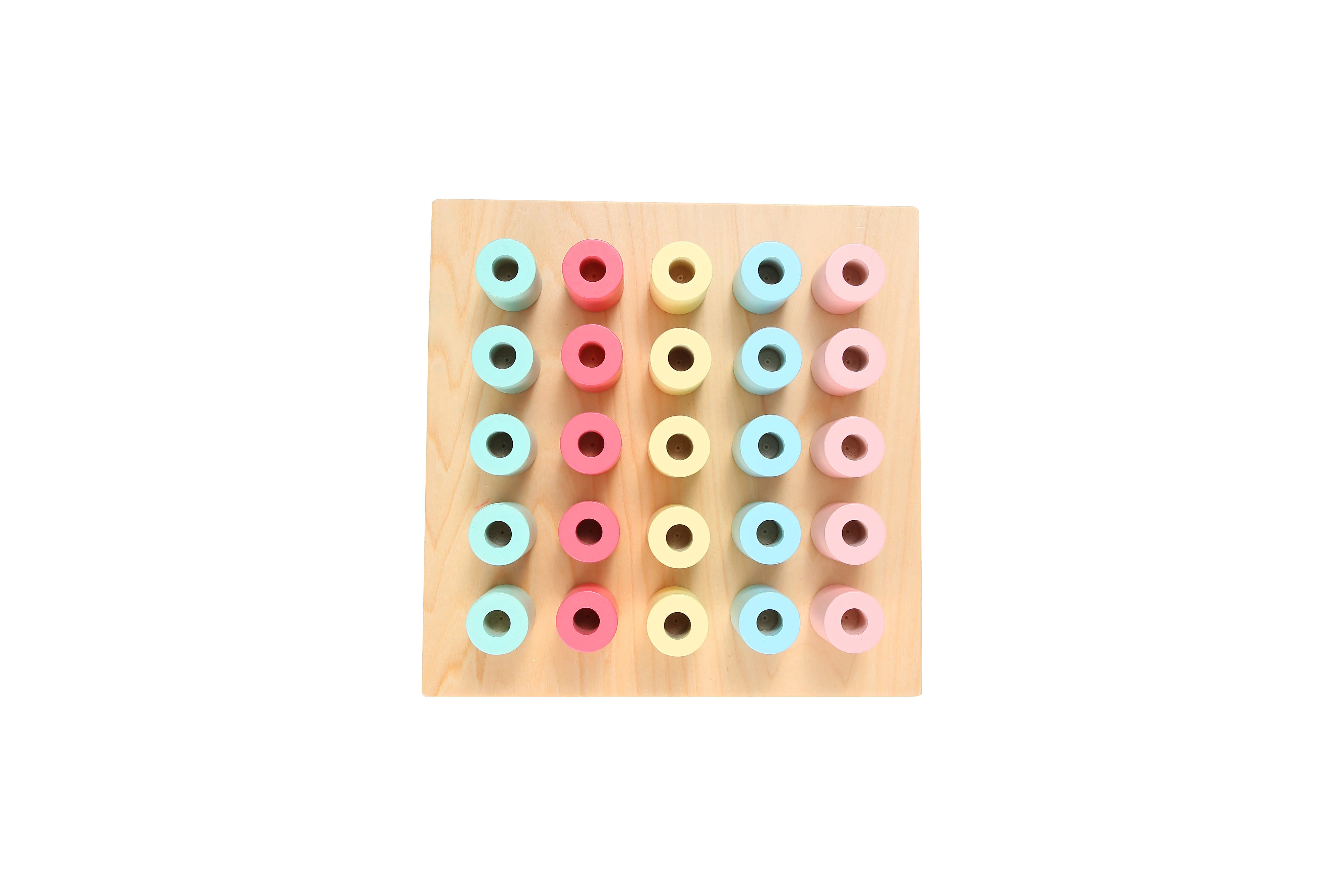 2022 New Montessori Wooden Pegs Educational Toys for Kids 4