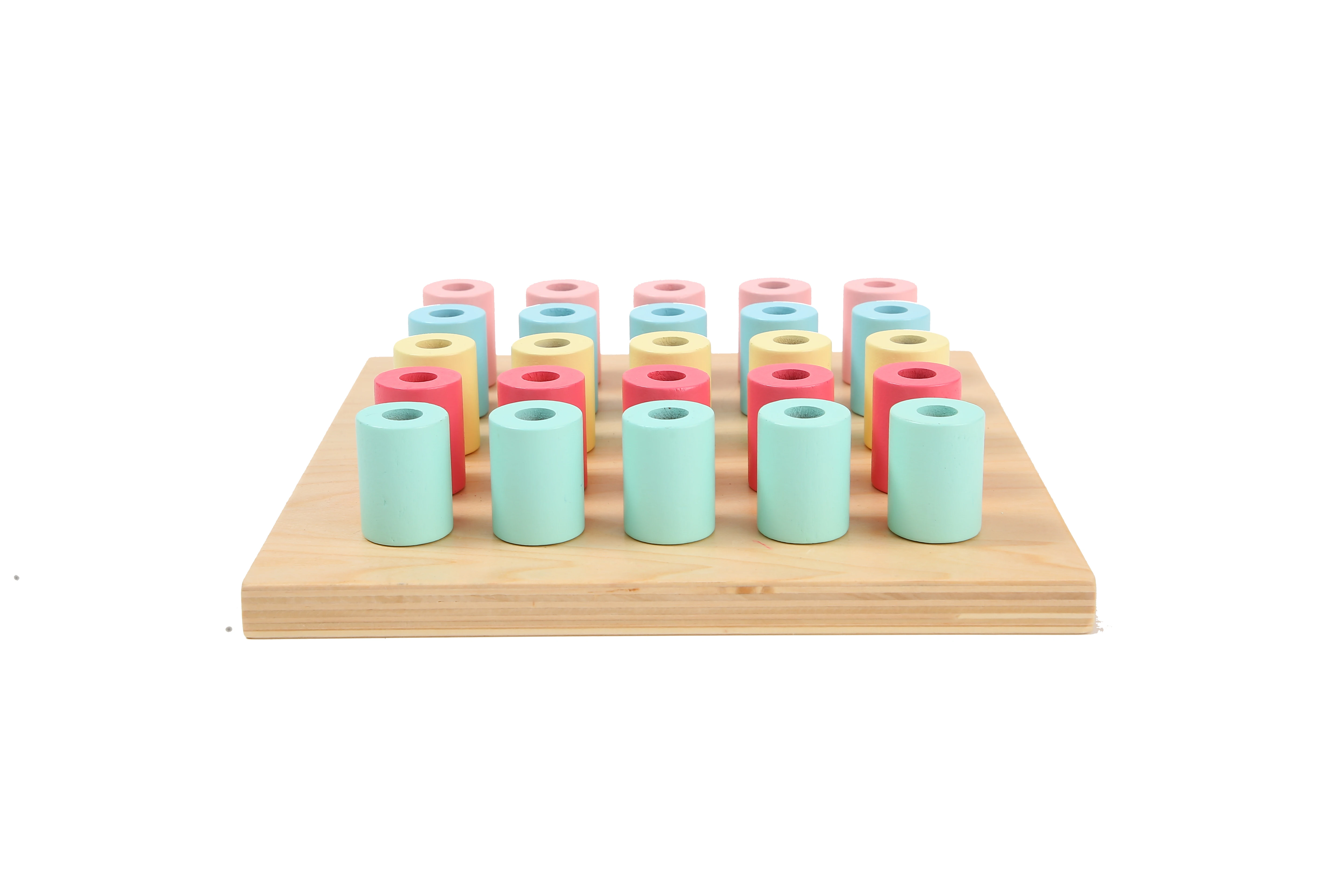 2022 New Montessori Wooden Pegs Educational Toys for Kids 5