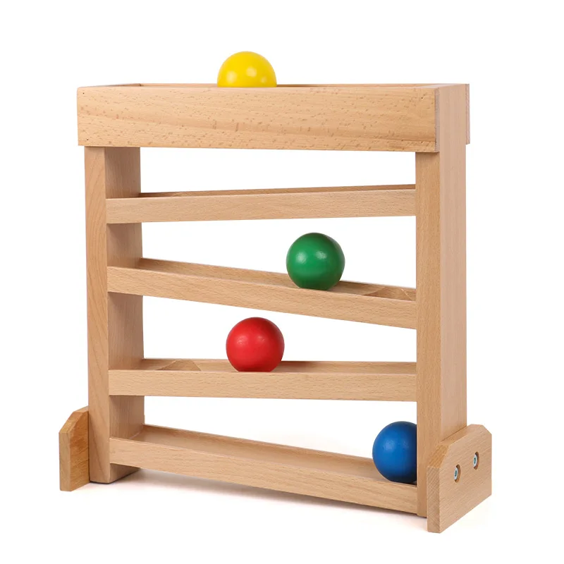 Đồ chơi trẻ em bằng gỗ Montessori Visual Tracker dành cho mẫu giáo 4