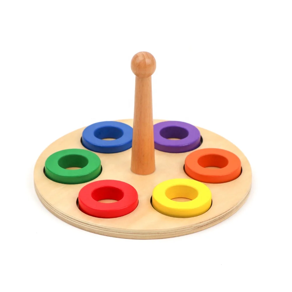 Đồ chơi xếp hộp đựng tiền xu bằng gỗ Montessori cho trẻ mới biết đi 13-18 tháng 4