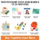 Homemade Montessori Toys Factory Price Baby Toy Subscription Box 3