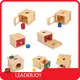 Montessori Teaching Toys Brown Box - - LEADERJOY 1