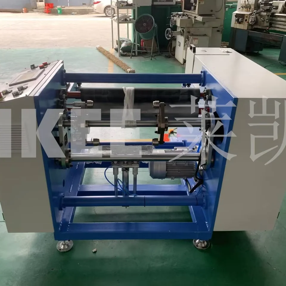 High Quality Lk-sr450 Semi-automatic Aluminum Foil Rewinding Machine Made In China With After-sales Service 4