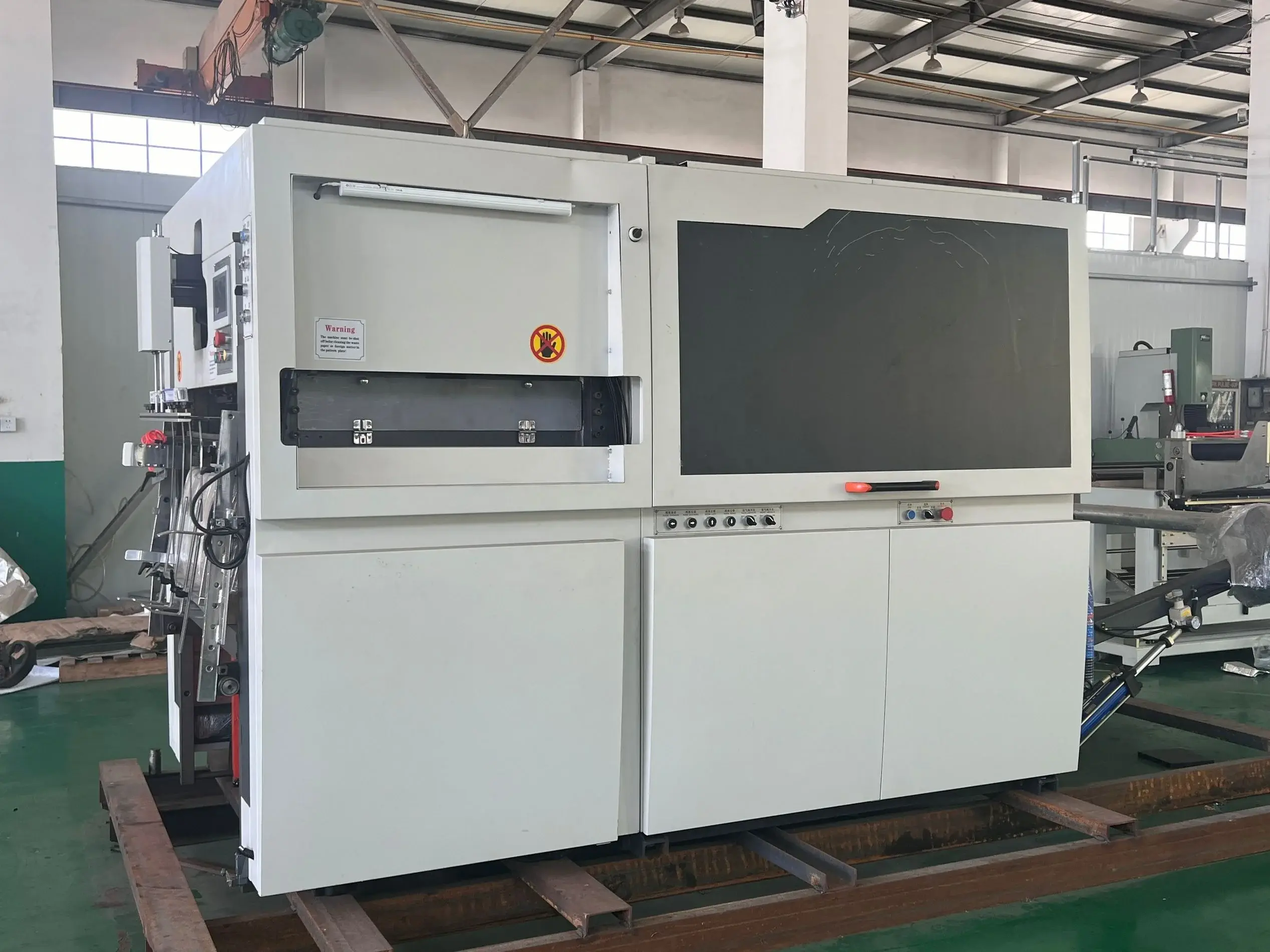 Automatic Paper Die Cutting Machine Wood - - LIKEE 5