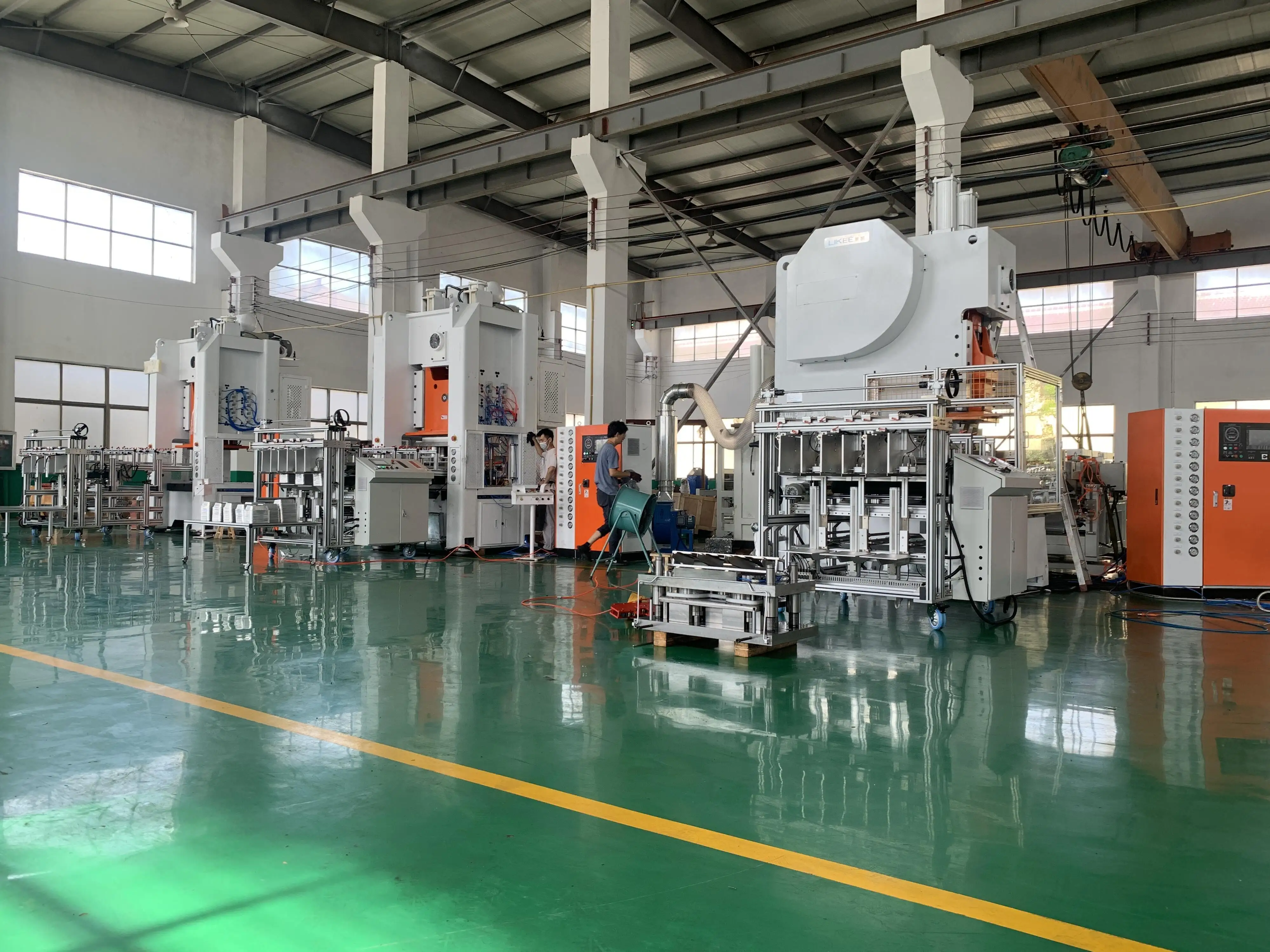 130ton Aluminum Foil Container Making Machine Installed Power - - LIKEE 4