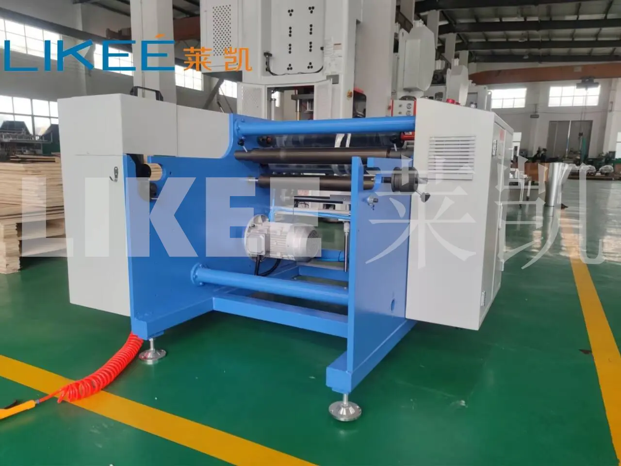 Aluminum Foil Rewinding Machine 0~350m/min by LIKEE 3