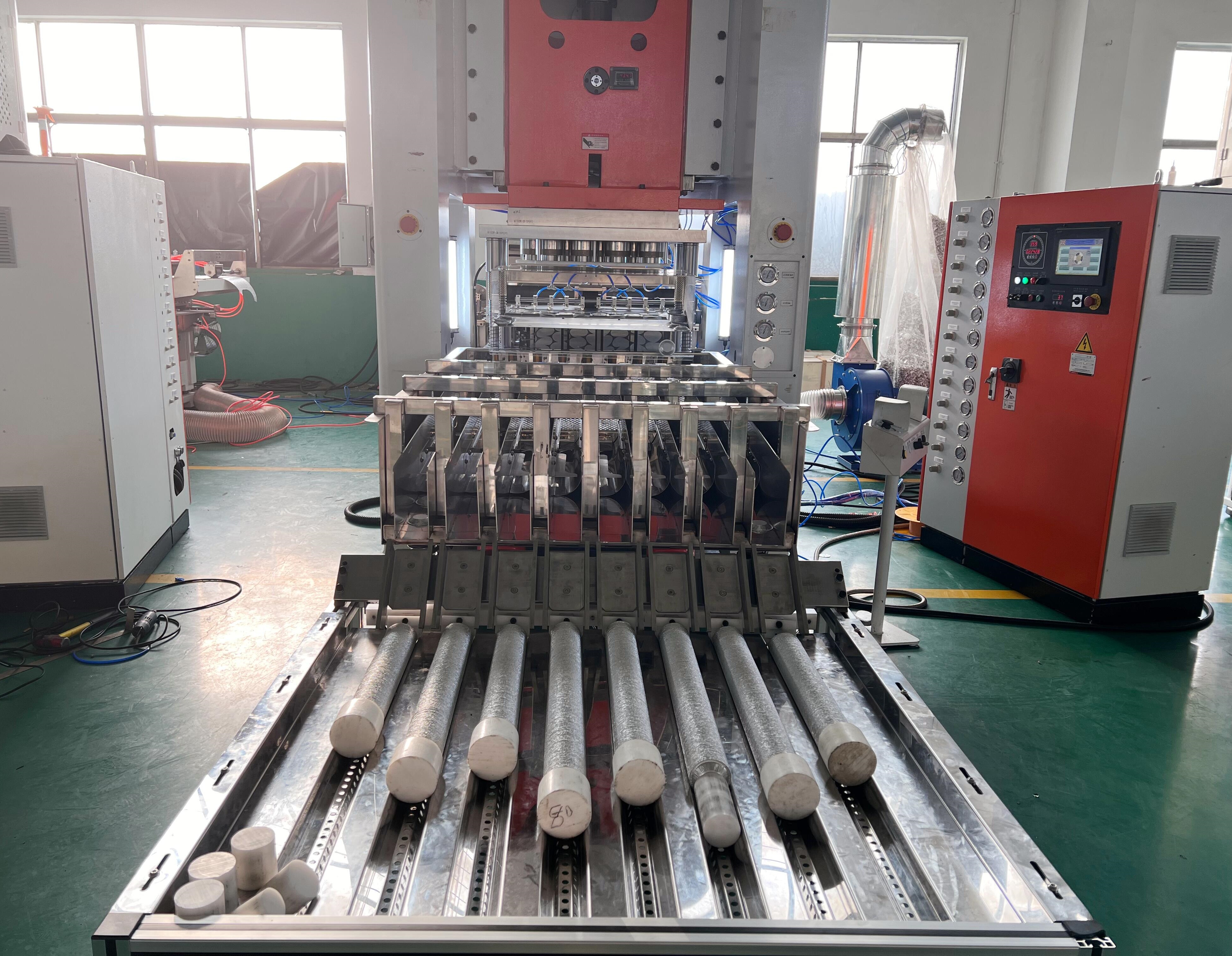 Ferramenta eficiente para produção de copos, novo modelo de máquina de coleta de copos de folha de alumínio80 7