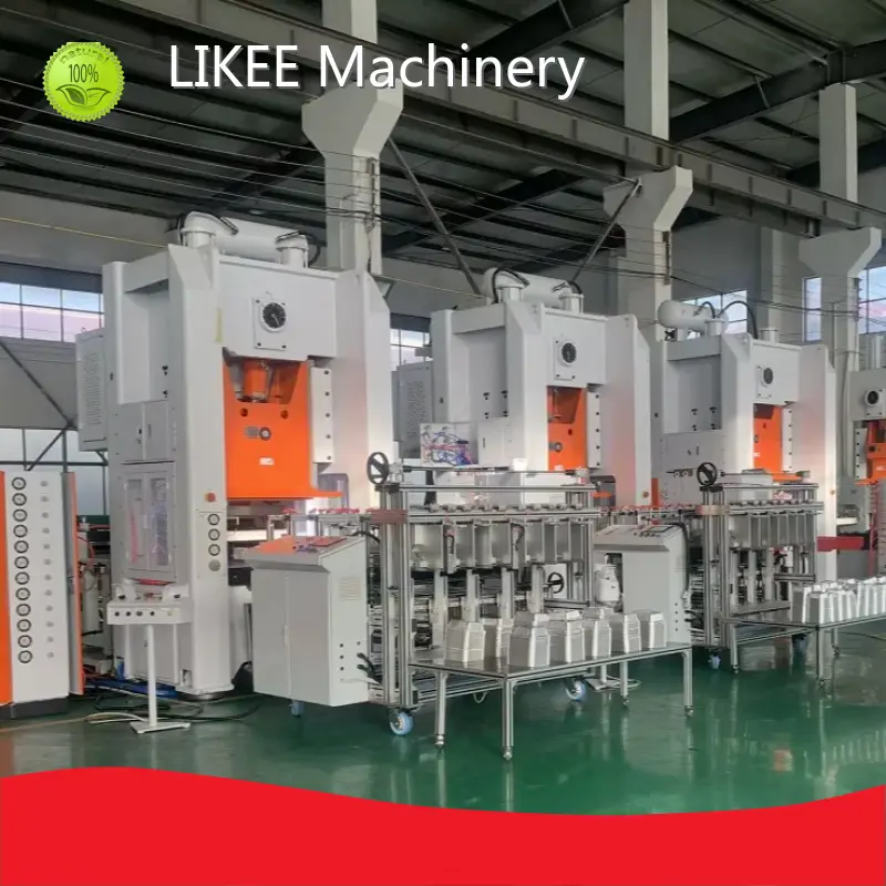 Aluminum Foil Box Making Machine Price LIKEE - - LIKEE 1