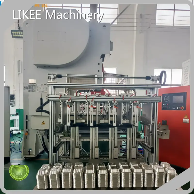 Aluminium Foil Container Making Machine Manufacturers - - LIKEE 1