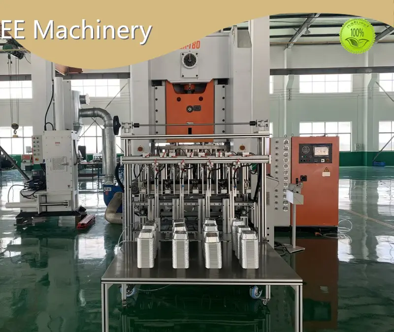 Foil Container Making Machine 380V 50HZ by LIKEE 1