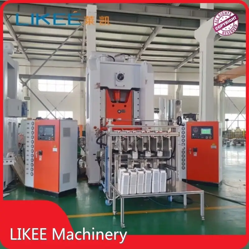 Aluminium Foil Container Making Machine Manufacturers LIKEE by LIKEE 1