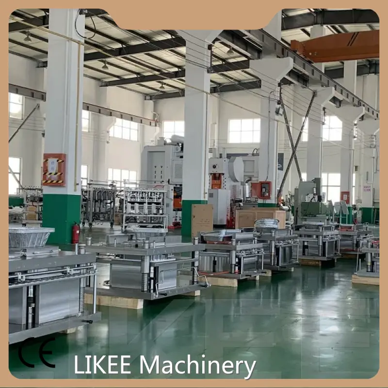 Wrinkle Wall Aluminum Foil Container Mould LIKEE by LIKEE-1 1