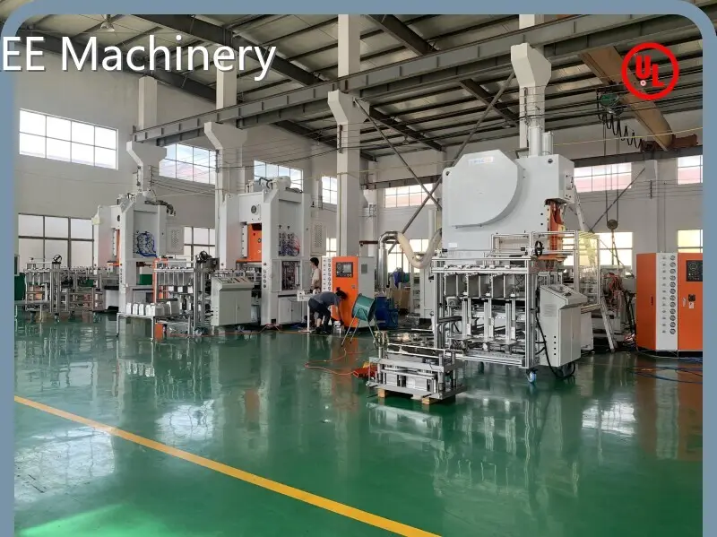 Fully Automatic Aluminium Foil Container Making Machine LIKEE - - LIKEE 1