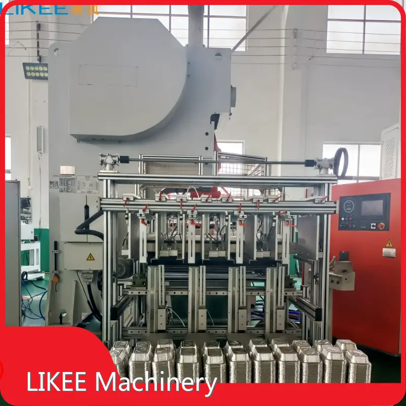 Foil Container Making Machine Price - - LIKEE 1