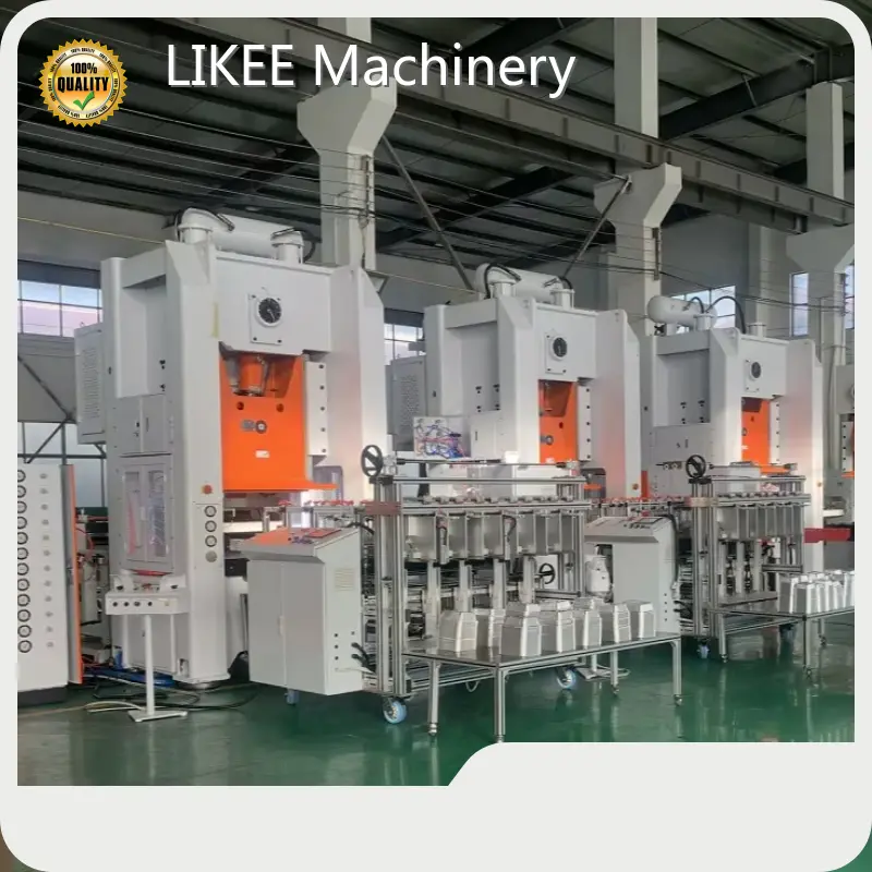 Aluminium Foil Containers Machine Provided - - LIKEE 1