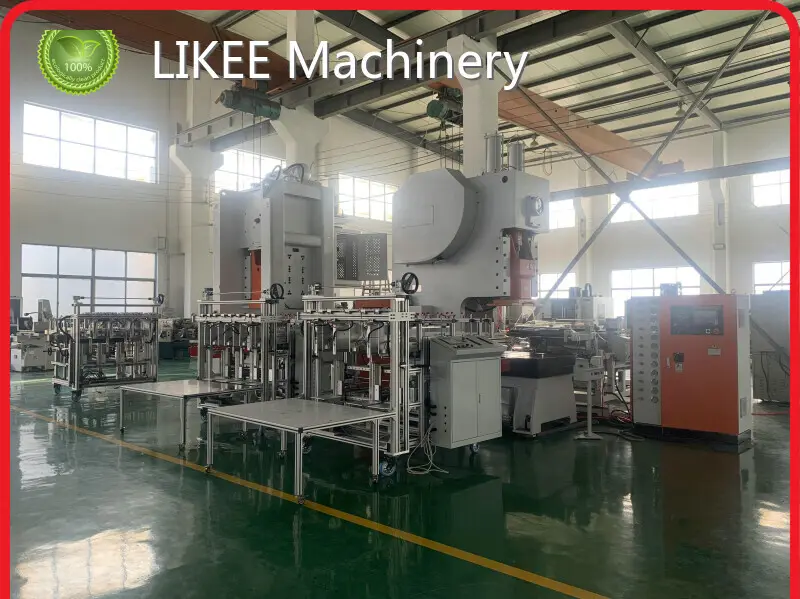 Aluminium Foil Container Making Machine Price 14500 KG by LIKEE 1