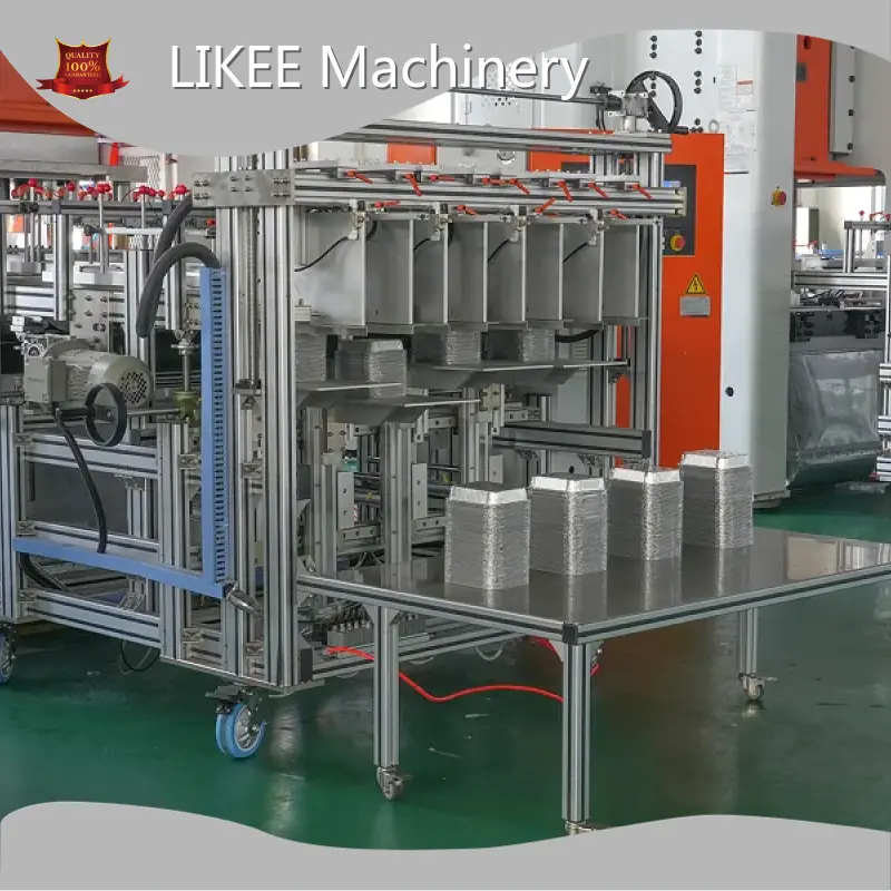 Aluminium Foil Plate Making Machine Siemens - - LIKEE 1
