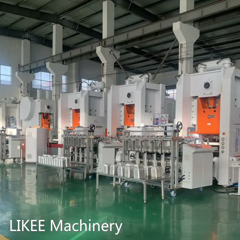 Aluminium Foil Bowl Making Machine LIKEE - - LIKEE 1