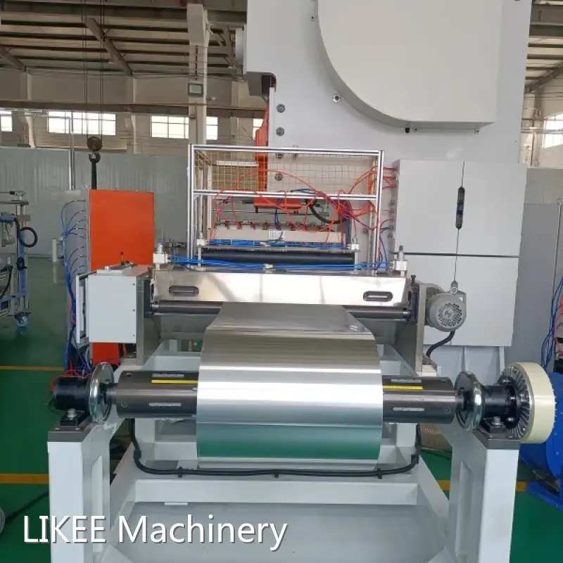 9000~12000 Pcs /hour Aluminium Foil Food Container Press Machine High Productivity 4 Cavities Fully Automatic-1 1